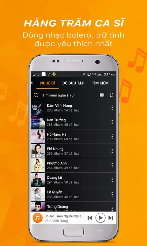 Nhạc vàng Screenshot3