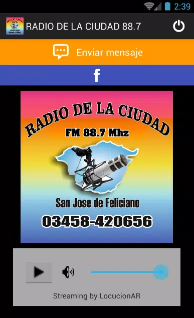 RADIO DE LA CIUDAD 88.7 Screenshot2