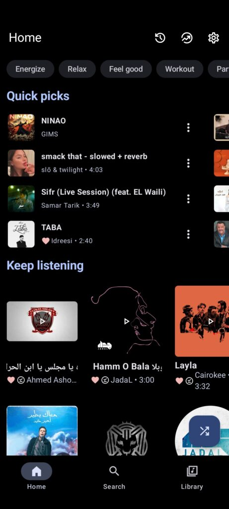 Metrolist Screenshot1