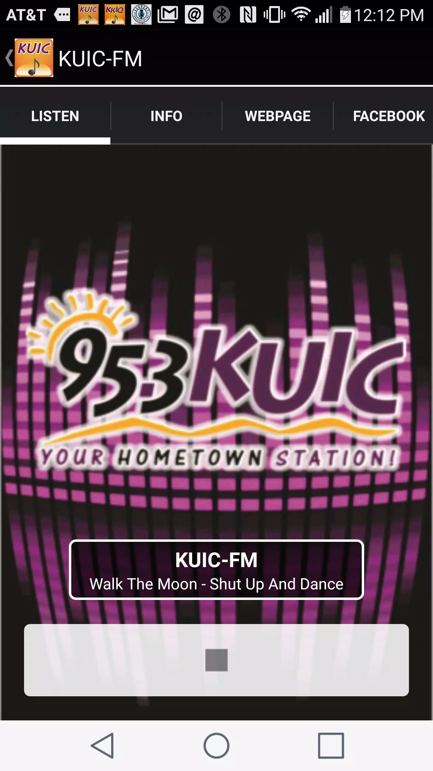 KUIC Mobile Music Screenshot1
