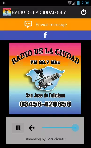 RADIO DE LA CIUDAD 88.7 Screenshot1