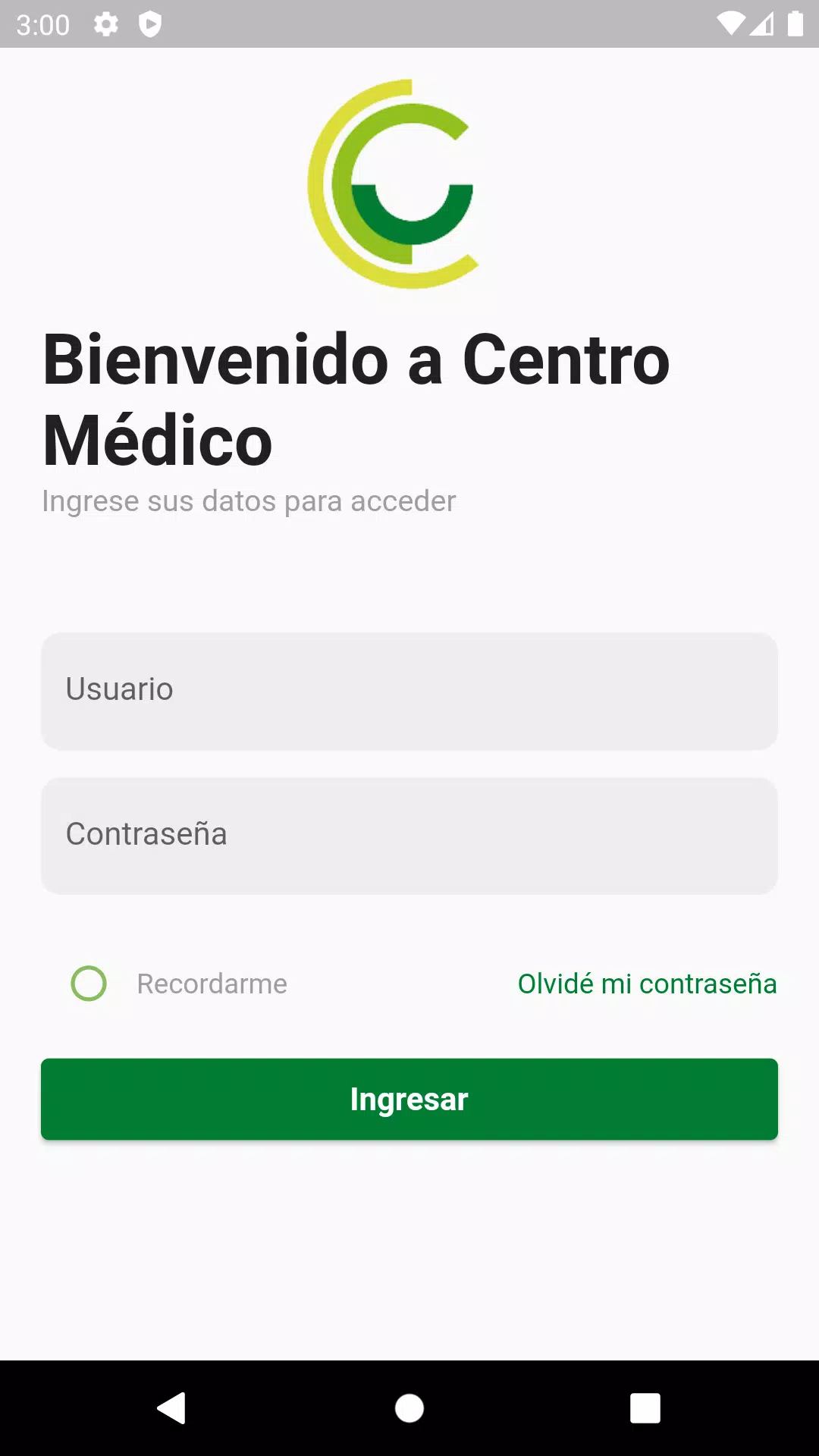 Centro Médico Screenshot1