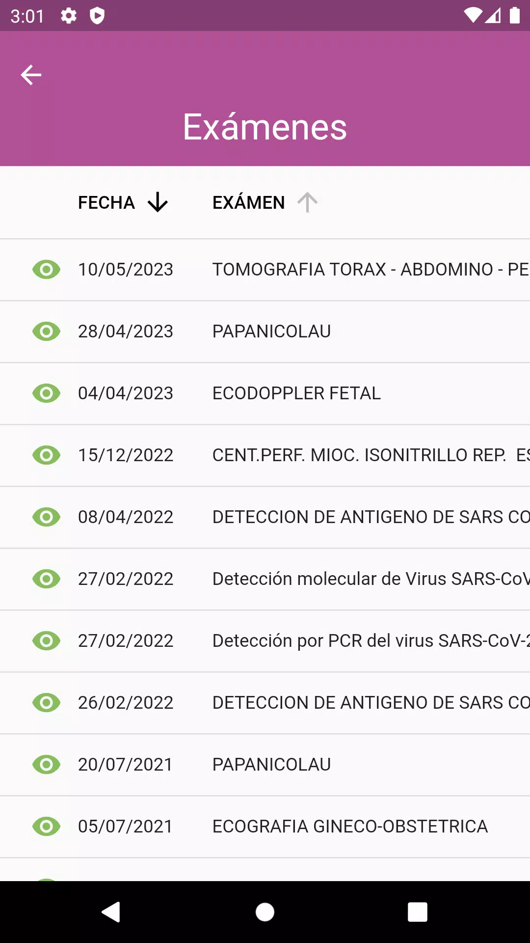 Centro Médico Screenshot7