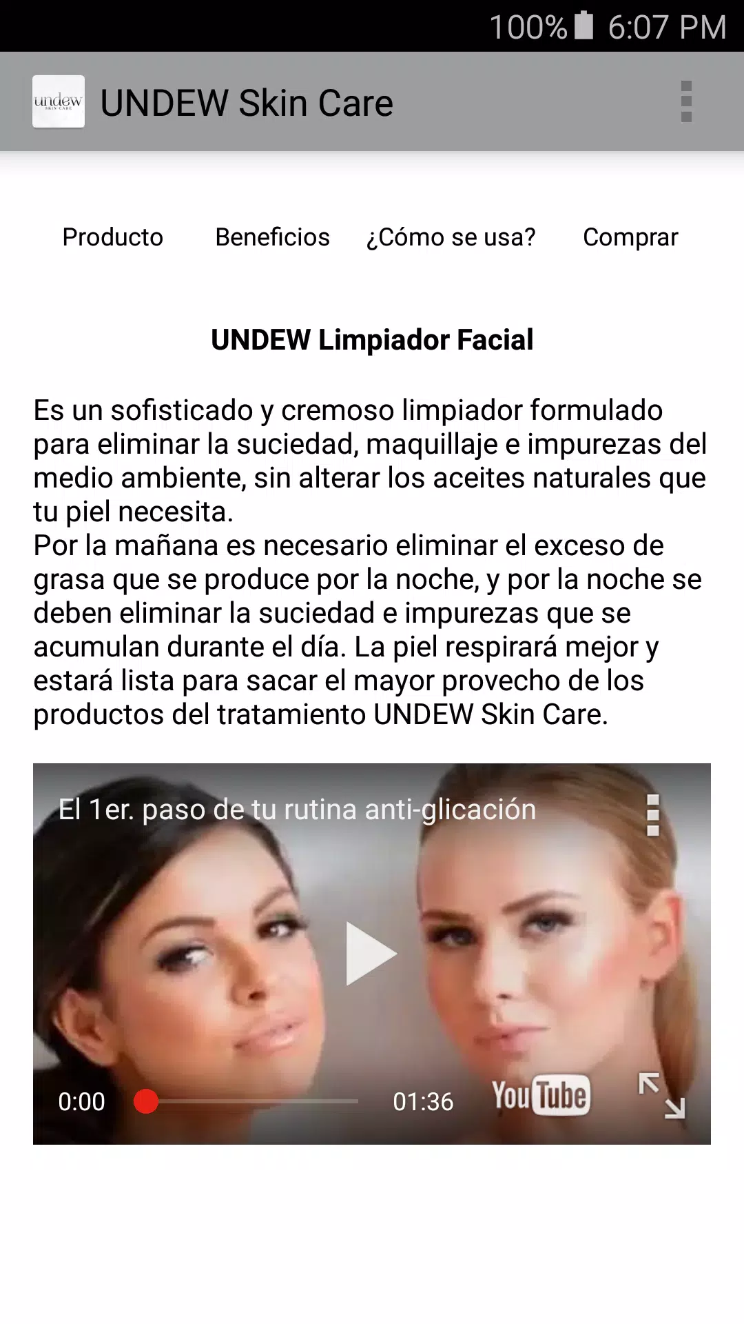 UNDEW Skin Care Screenshot4