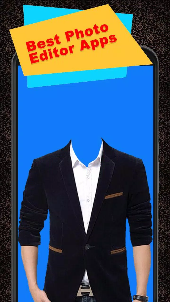 Casual Man Suit Photo Maker Screenshot4