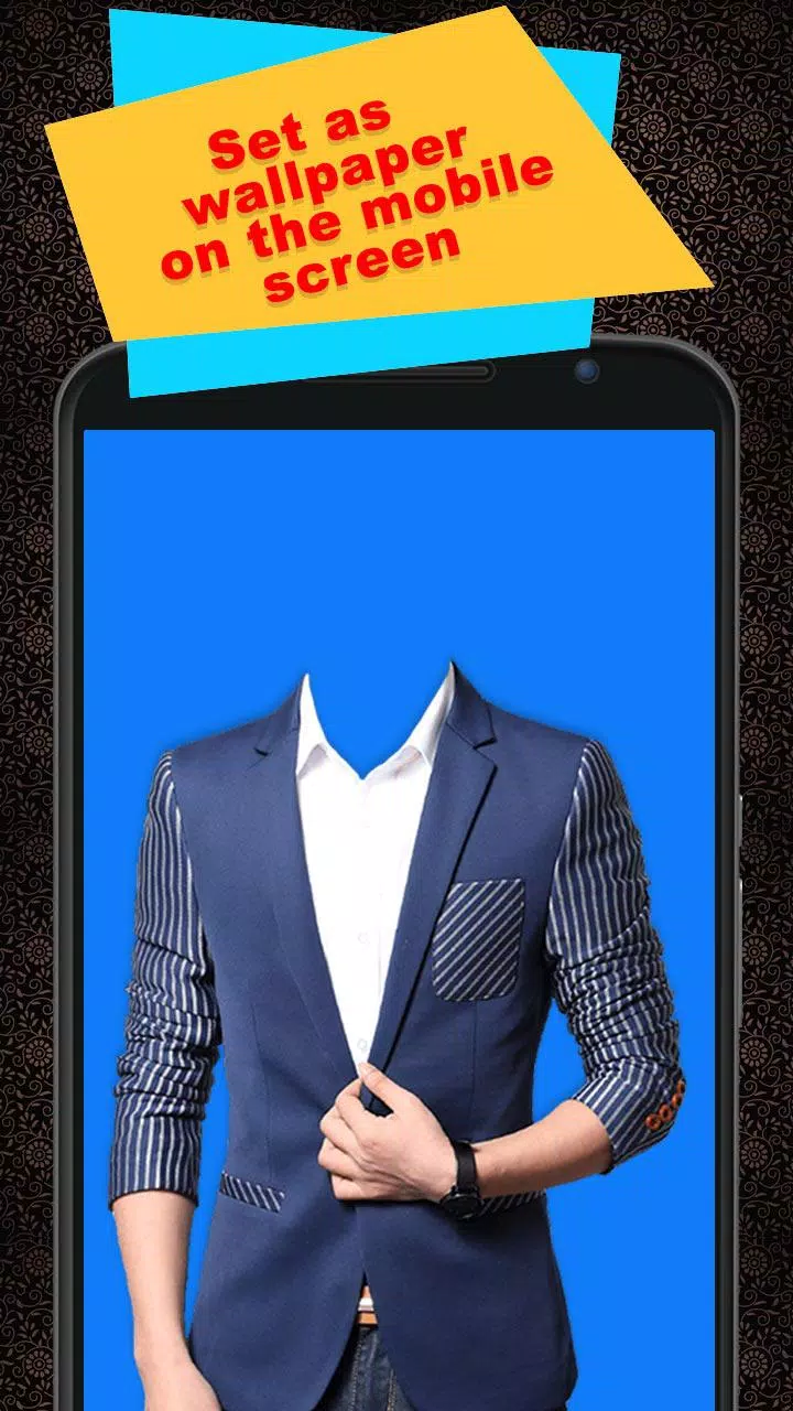 Casual Man Suit Photo Maker Screenshot5