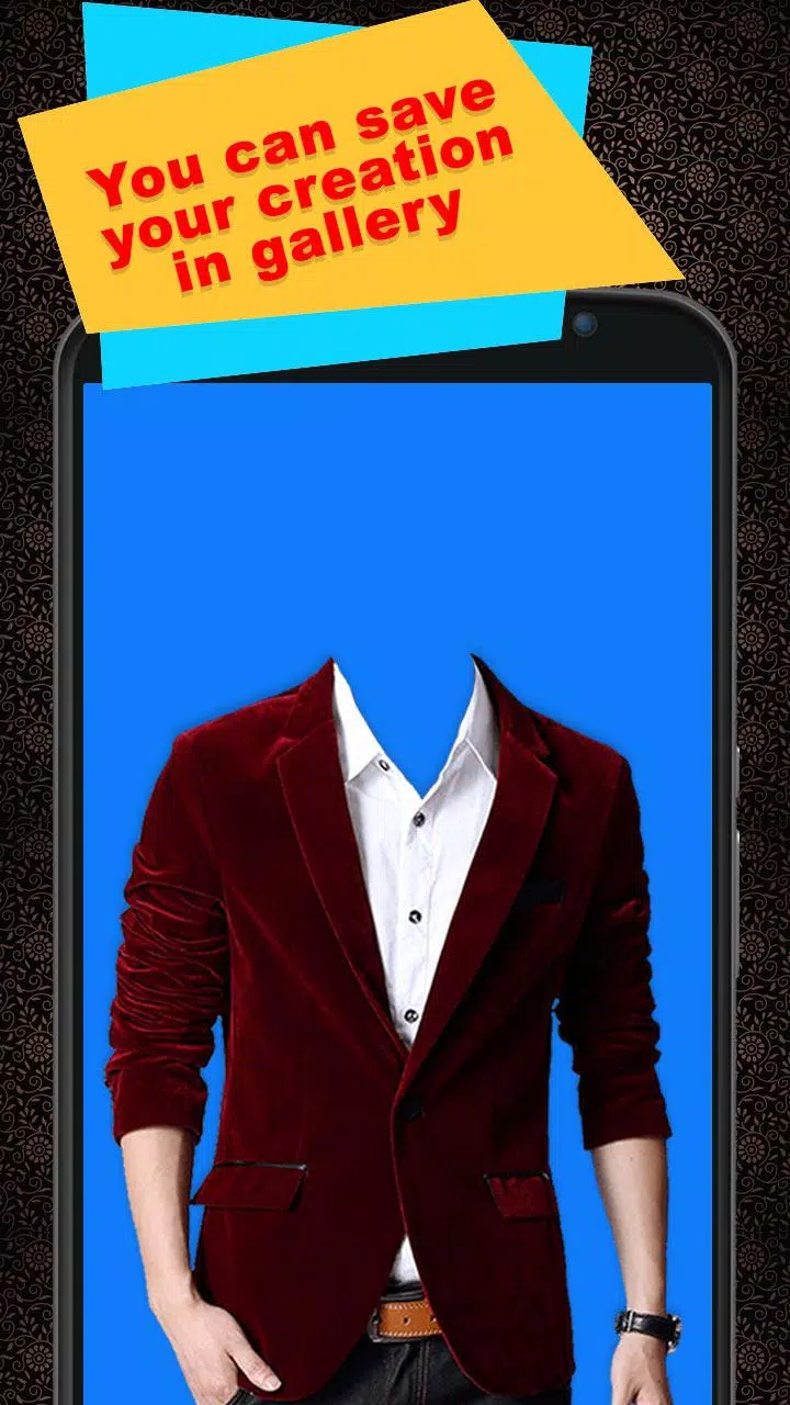 Casual Man Suit Photo Maker Screenshot2