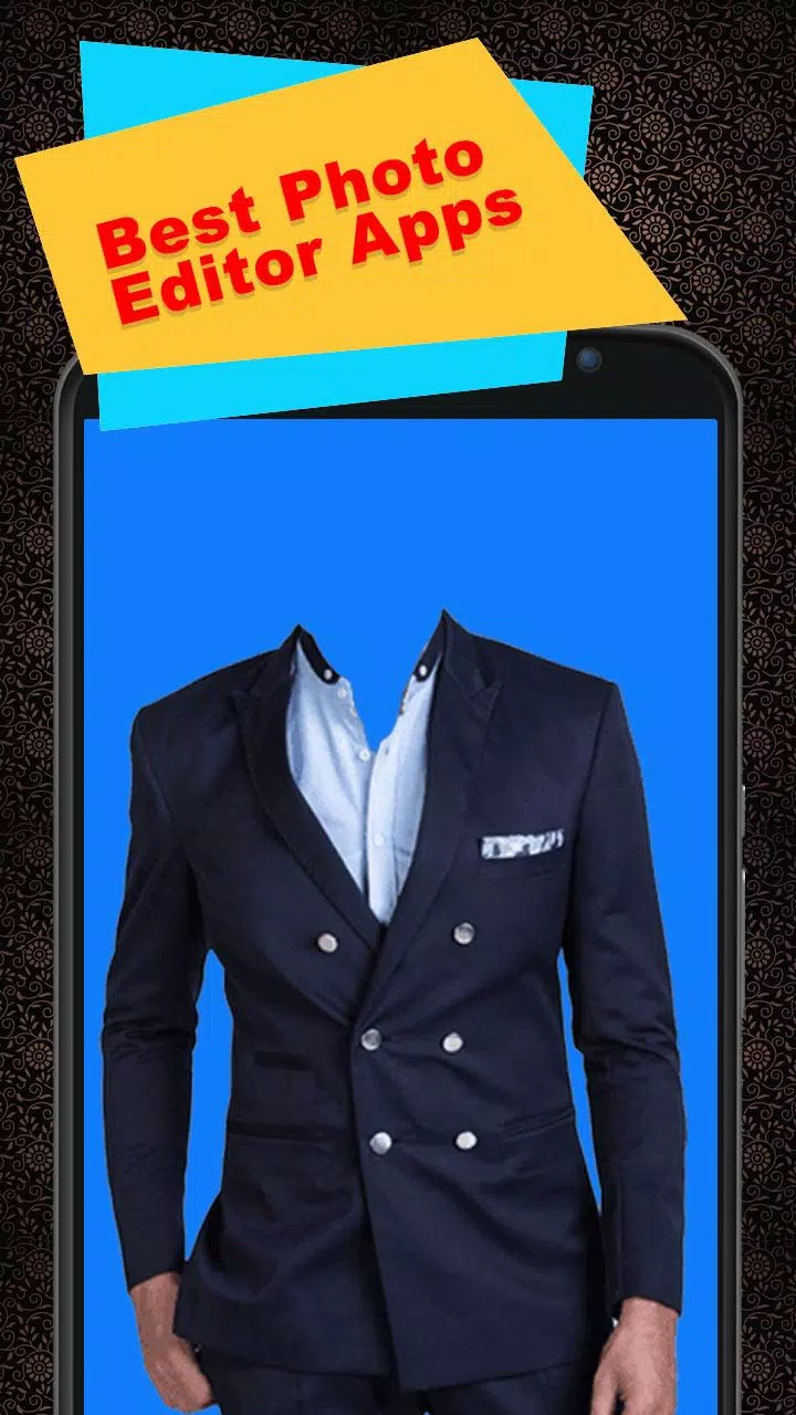 Casual Man Suit Photo Maker Screenshot3