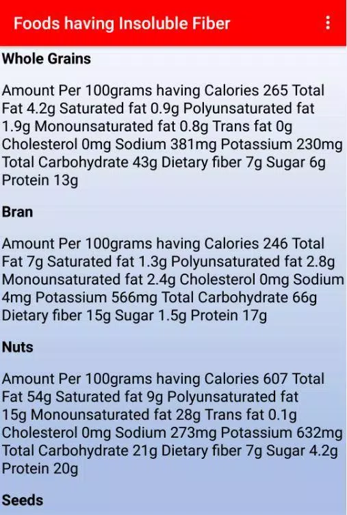 Nutrition and food Screenshot6
