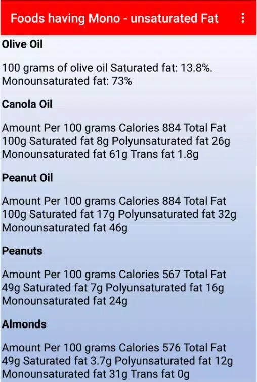 Nutrition and food Screenshot5
