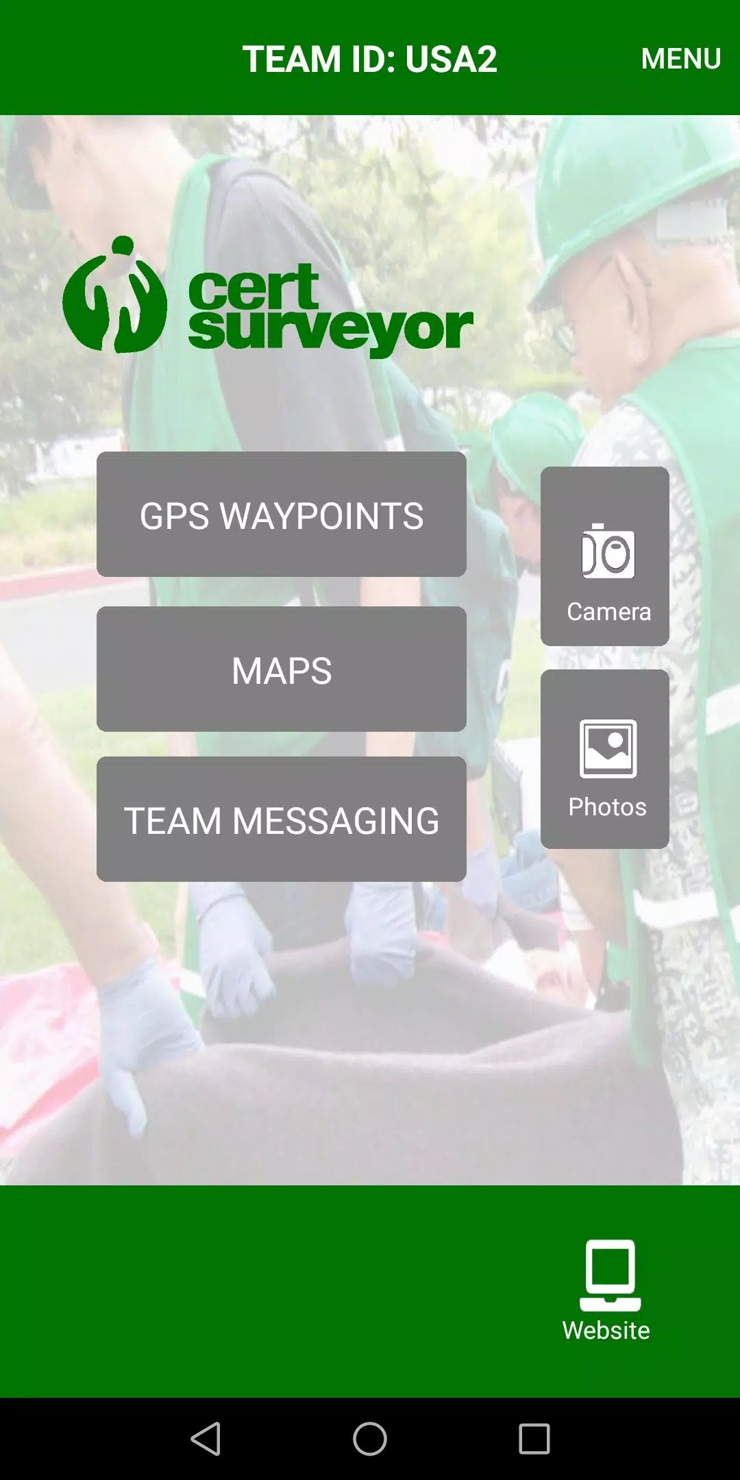 CERT Surveyor Screenshot1