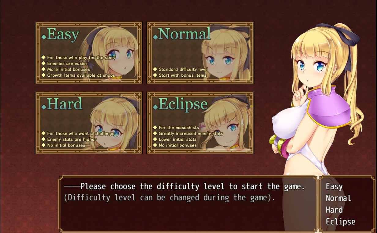 Eclipse Knight Saga ~Touchable Princess Knight Mary~ Screenshot2