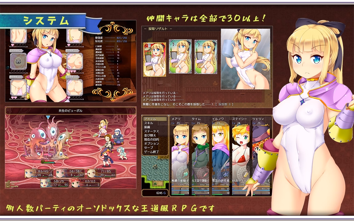 Eclipse Knight Saga ~Touchable Princess Knight Mary~ Screenshot5